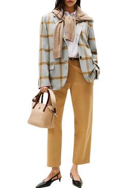 Tommy Hilfiger Mini-Tote-Beutel in Beige aus Nylon für Damen.