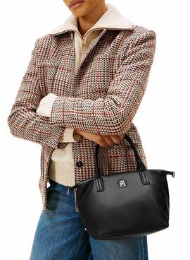 Handtasche Tommy Hilfiger Mini-Tote Schwarz für Damen.