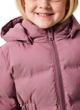 Gepolsterter Mantel Name It Musk rosa für Mädchen