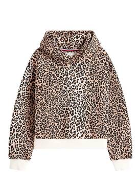 Tommy Hilfiger Leopardenpullover für Mädchen.