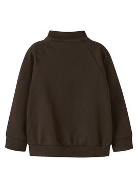 Sudadera Name It Mobie braun für Jungen