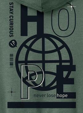 Sudadera Name It Molaf grün für Jungen