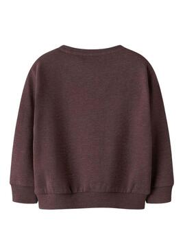 Sweatshirt Name It Molaf granatrot für Jungen