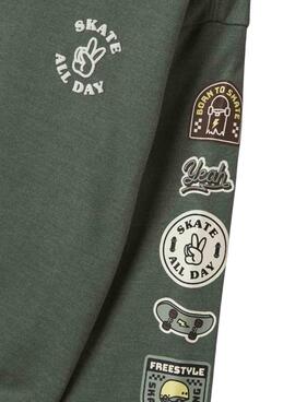 Sudadera Name It Molaf Grün für Jungen