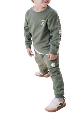 Jogginghose Name It Molaf in Grün für Jungen