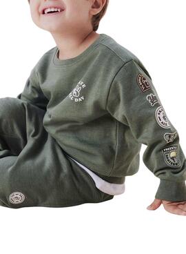 Jogginghose Name It Molaf in Grün für Jungen