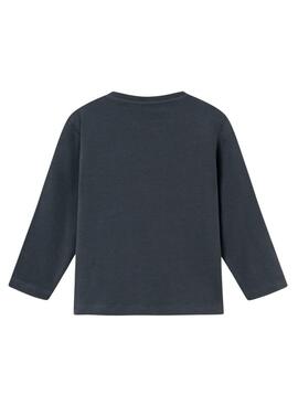 T-Shirt Name It Nova dunkelblau für Jungen.