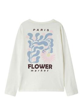 T-Shirt Name It Foslina weiß für Mädchen