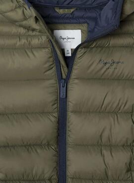 Pepe Jeans Bailor Grüne Jacke für Jungen.
