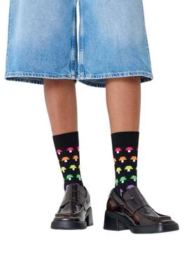 Socken Happy Socks Muschroom schwarz