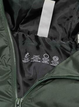 Jacke Only and Sons Union gesteppte Kapuzenjacke in Grün für Herren