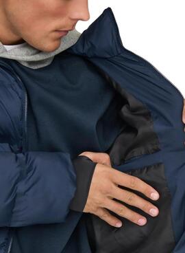 Jacke Only and Sons Union gepolsterte Marinejacke für Herren