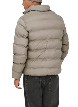 Herrenjacke Only and Sons Union gepolstert in Beige