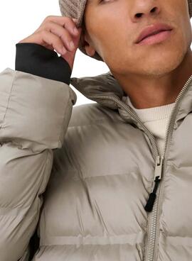 Herrenjacke Only and Sons Union gepolstert in Beige