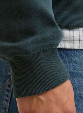 Sweatshirt Jack and Jones Bleecker grün für Herren