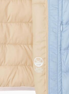 Jacke von Pepe Jeans, blau, gepolstert, Dahlia, Mädchen