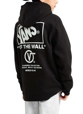 Pullover Vans Stockpile schwarz für Mädchen und Jungen