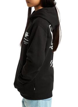 Pullover Vans Stockpile schwarz für Mädchen und Jungen