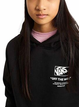 Pullover Vans Stockpile schwarz für Mädchen und Jungen