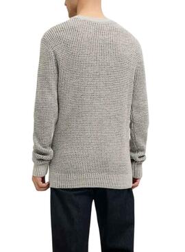 Pullover Jack und Jones Global grau für Herren