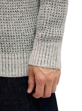 Pullover Jack und Jones Global grau für Herren