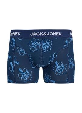 Pack Boxershorts von Jack and Jones Anthony in Blau für Herren.