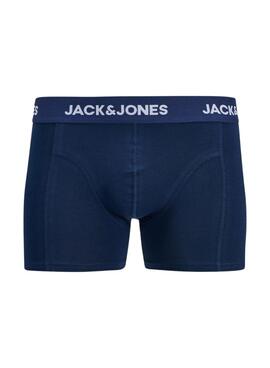 Pack Boxershorts von Jack and Jones Anthony in Blau für Herren.