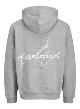 Sweatshirt Jack and Jones Cocover grau für Herren