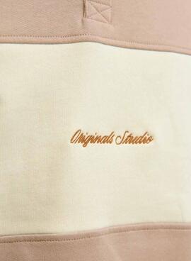 Polo Jack und Jones Norrebro Kamel und Beige für Herren