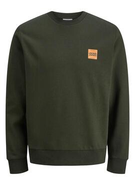 Sweatshirt Jack and Jones Brandy grün für Herren