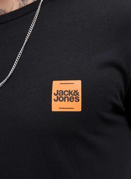 T-shirt Jack and Jones Brandy in Schwarz für Herren