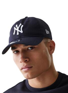 Mütze New Era New York Yankees Essential 9TWENTY Marineblau
