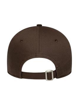 Kappe New Era Essential Midi 9FORTY braun für Damen.