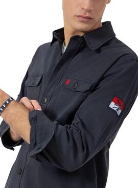 Oberhemd El Pulpo Heritage Marine für Herren