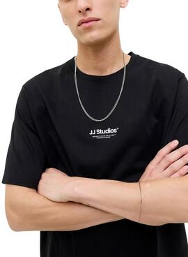 T-Shirt Jack and Jones Soho in Schwarz für Männer