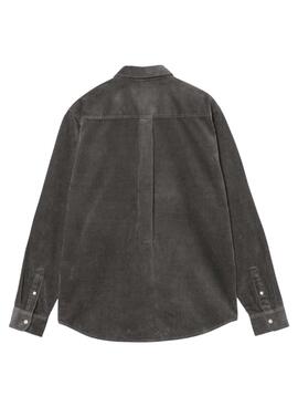Carhartt Madison Cordhemd in Grau für Herren.