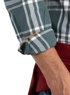 Hemd El Ganso kariertes Brit in Grün für Herren