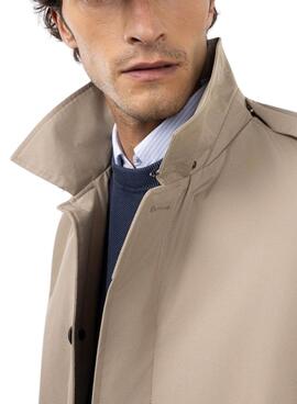 Trenchcoat El Ganso beige acolchada para hombre