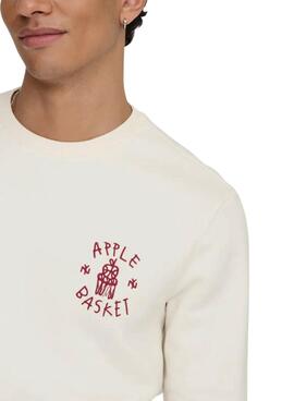 Sweatshirt Only and Sons Kyrie weiß für Herren