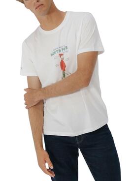 T-shirt El Pulpo North Pole Outfit weiß für Herren