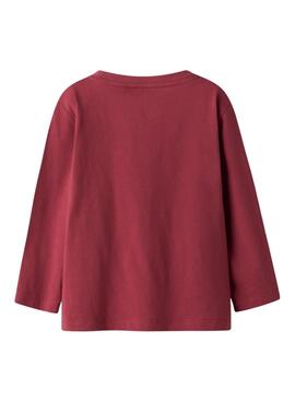 T-Shirt Name It Rolf in Rot für Jungen