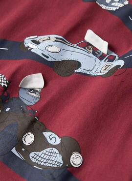 T-Shirt Name It Rolf in Rot für Jungen