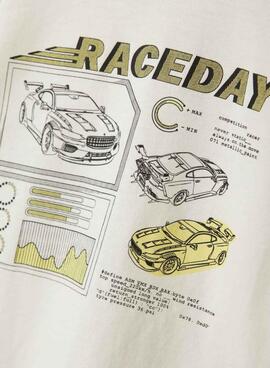 T-shirt Name It Mobay beige für Jungen