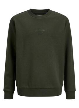 Sweatshirt Jack and Jones Jin Grün für Kinder