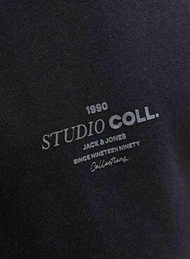 Kapuzenpullover Jack und Jones Jin in Schwarz für Kinder.