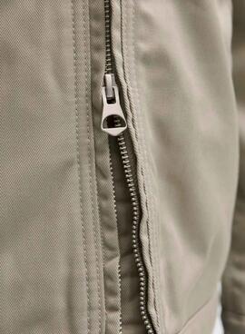 Jacke Jack and Jones Norrebro beige für Jungen.