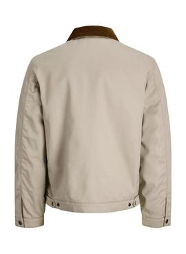 Jack and Jones Norerrebro Worker beige Herrenjacke.