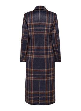 Mantel Only Coris kariertes Damenmantel