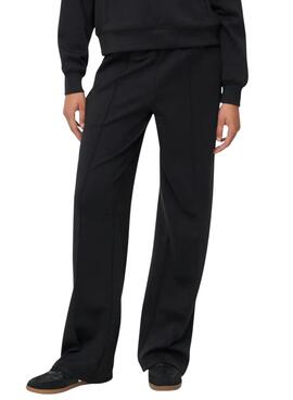 Hose Only Alina Leopardenbogen Schwarz für Damen