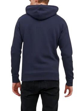 Sweatshirt Jack and Jones Navy Blue für Herren